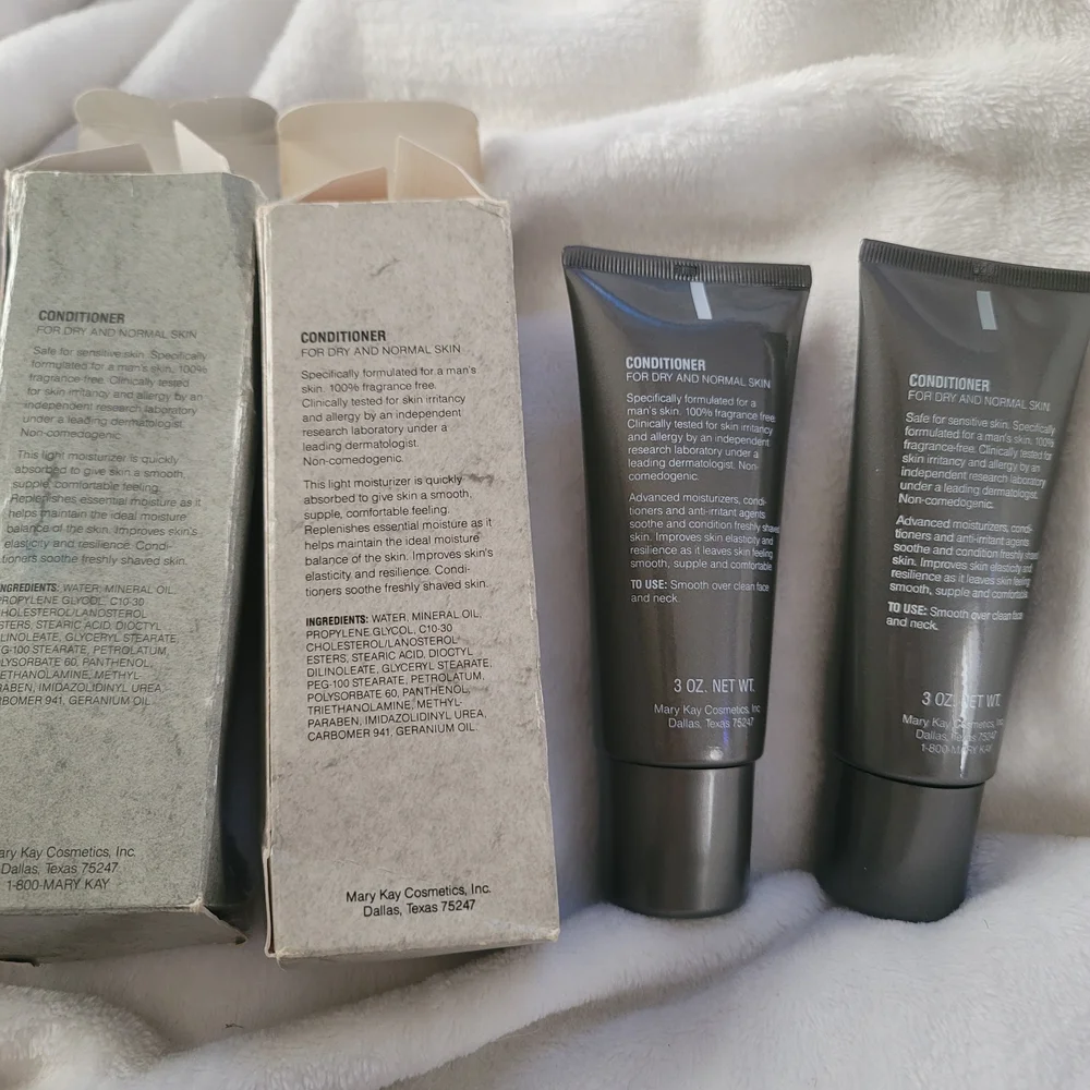 Mary Kay Skin Management for‎ Men Conditioner Discontinued 3 Oz NIB Lot Of 2